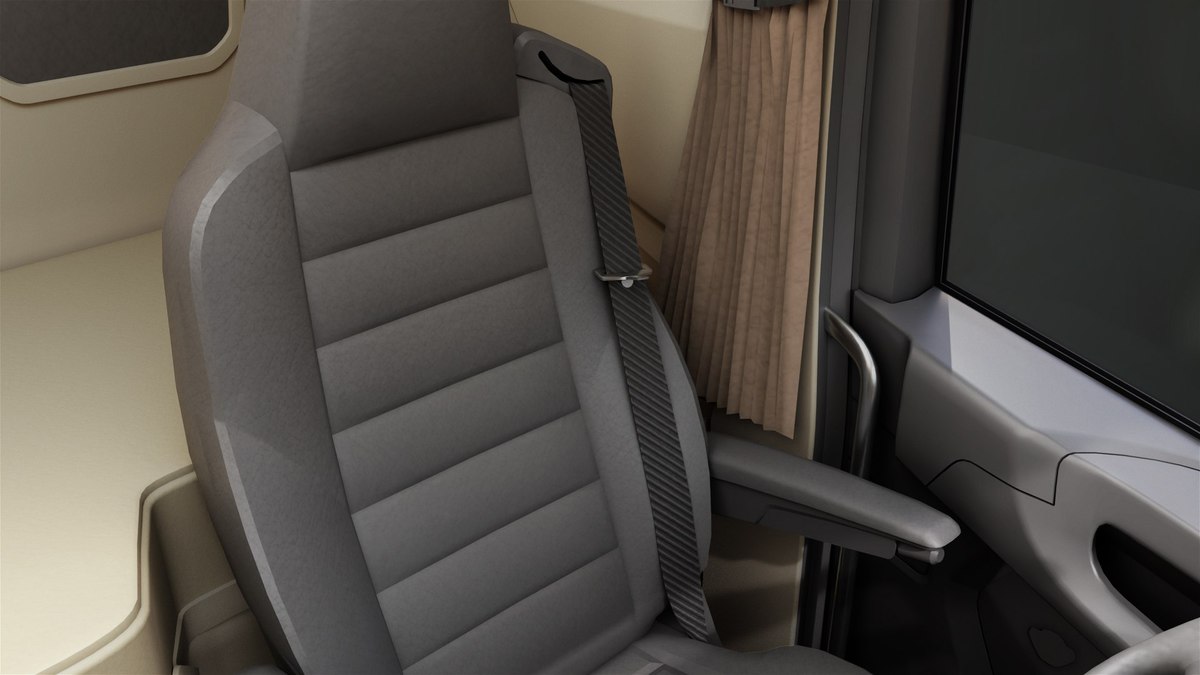 Heavy Truck Chassis 06 Interior URP HDRP Textures