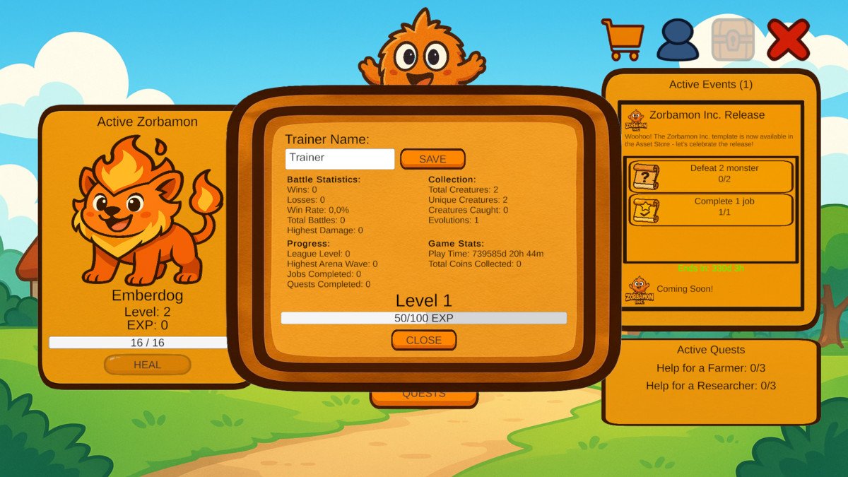 Zorbamon Inc. Pokelike