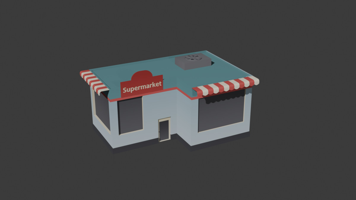 Low Poly Urban Buildings Pack