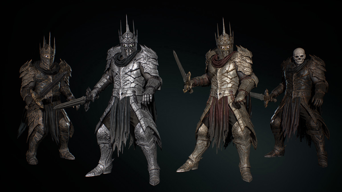 Hollowed Knight - Dark Fantasy Character