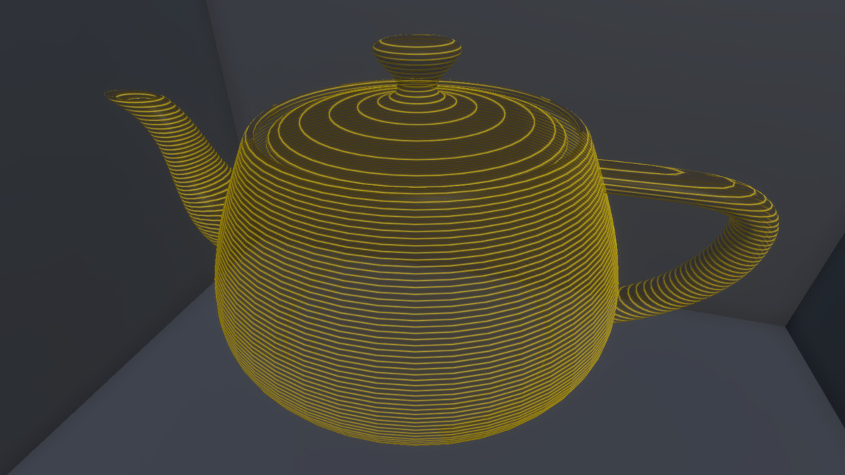 Contour Line Shader(HDRP)