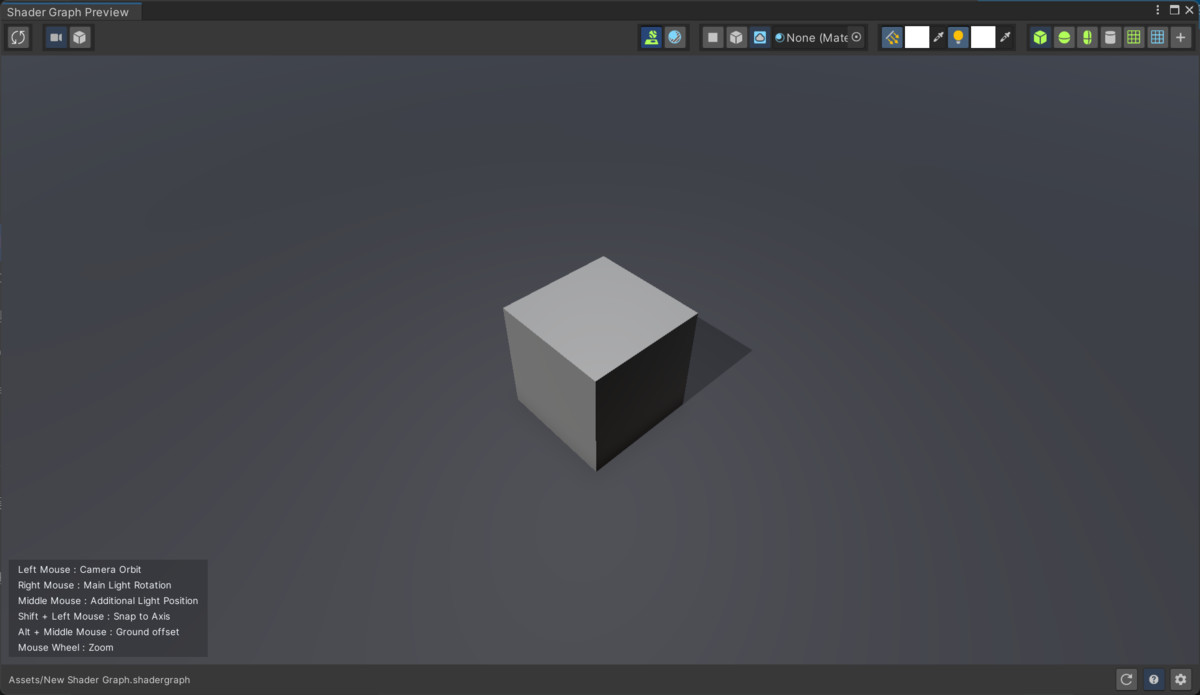 Shader Graph Preview