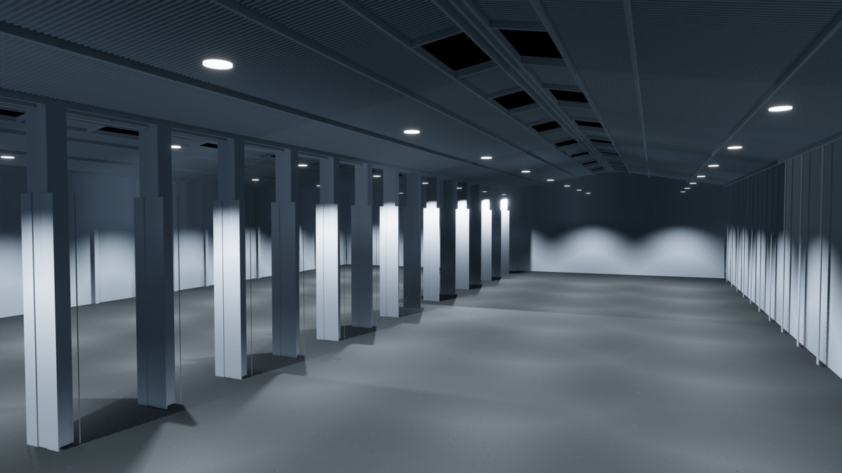 Production Space - Industrial Warehouse HDRP