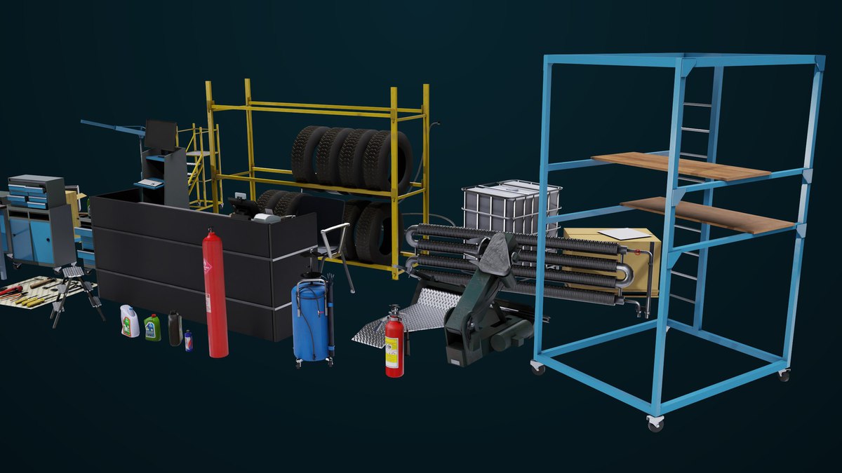 Workshop Tools Pack 01 UPR HDRP Textures
