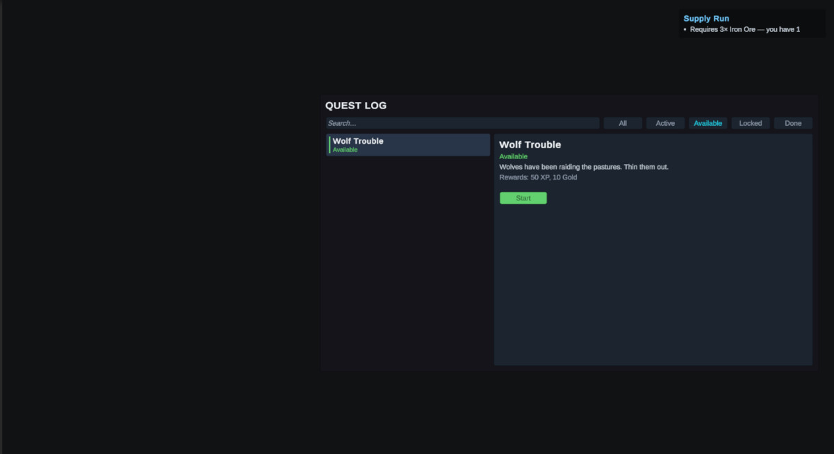Smart Quest System