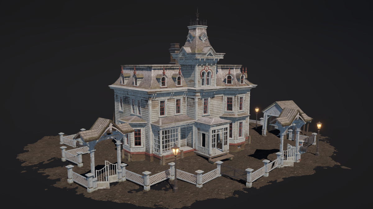 Old Abandoned House Victorian