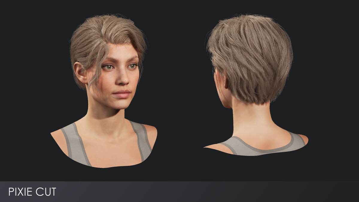 ULTIMATE HAIRSTYLE PACK 2026 | 20 PIECES | REALISTIC | Rigged hair, low-poly