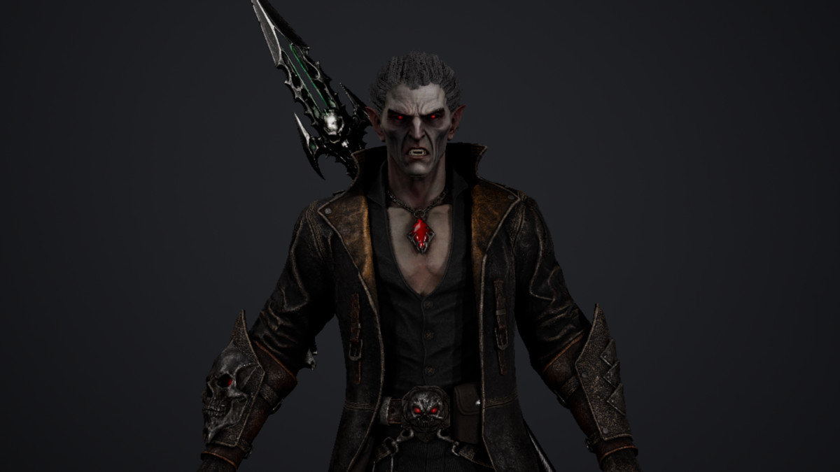 Vampire Cursed Warrior