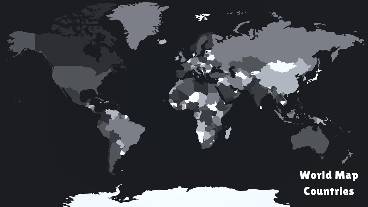 Toon Style World Map Pack