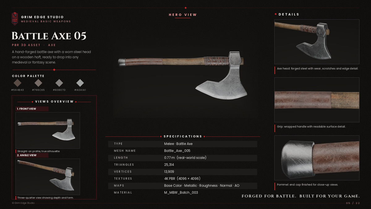 Medieval Basic Weapons