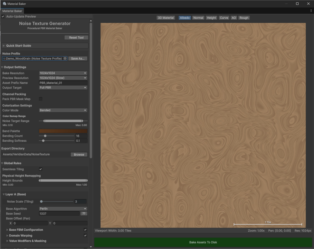 Noise Texture Generator: Procedural PBR Baker