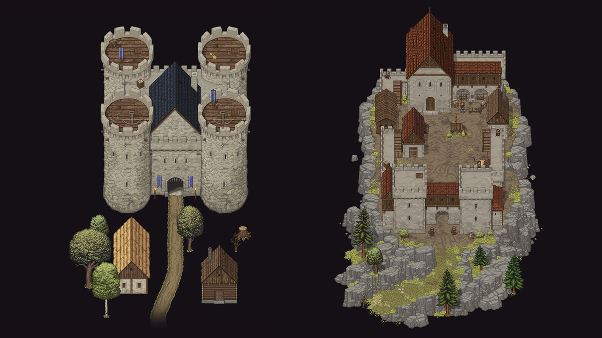 Pixel World - Castles and Dungeons