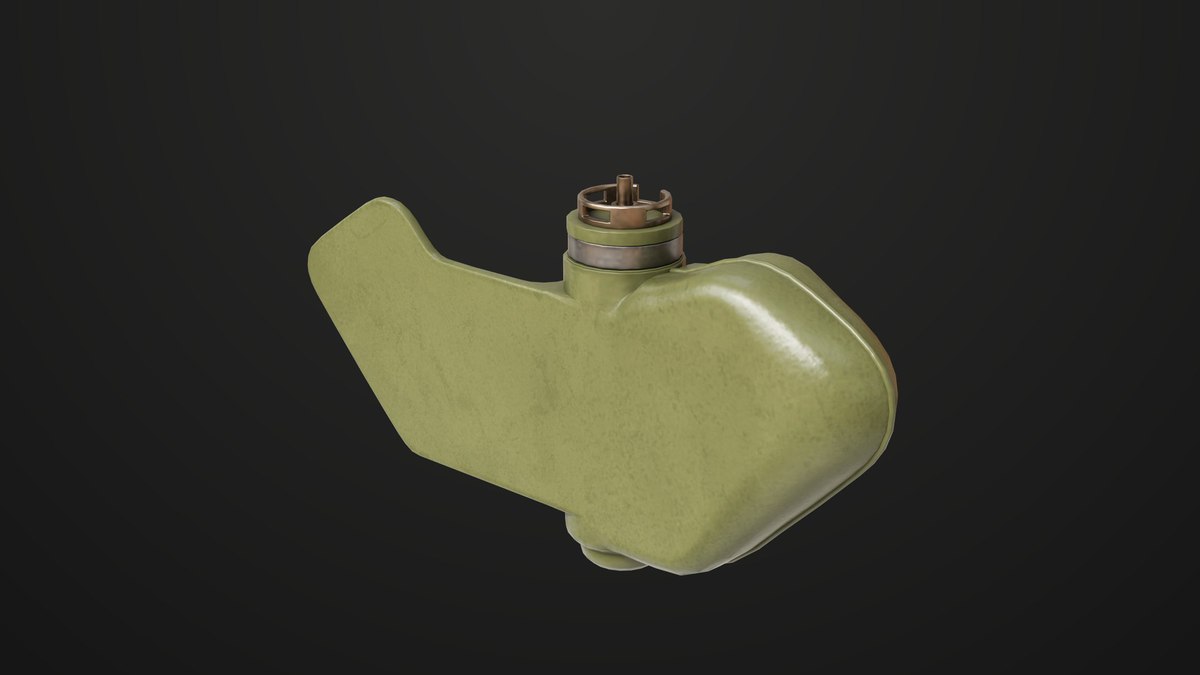 Mine Bomb Collection Single Mat HDRP URP Textures