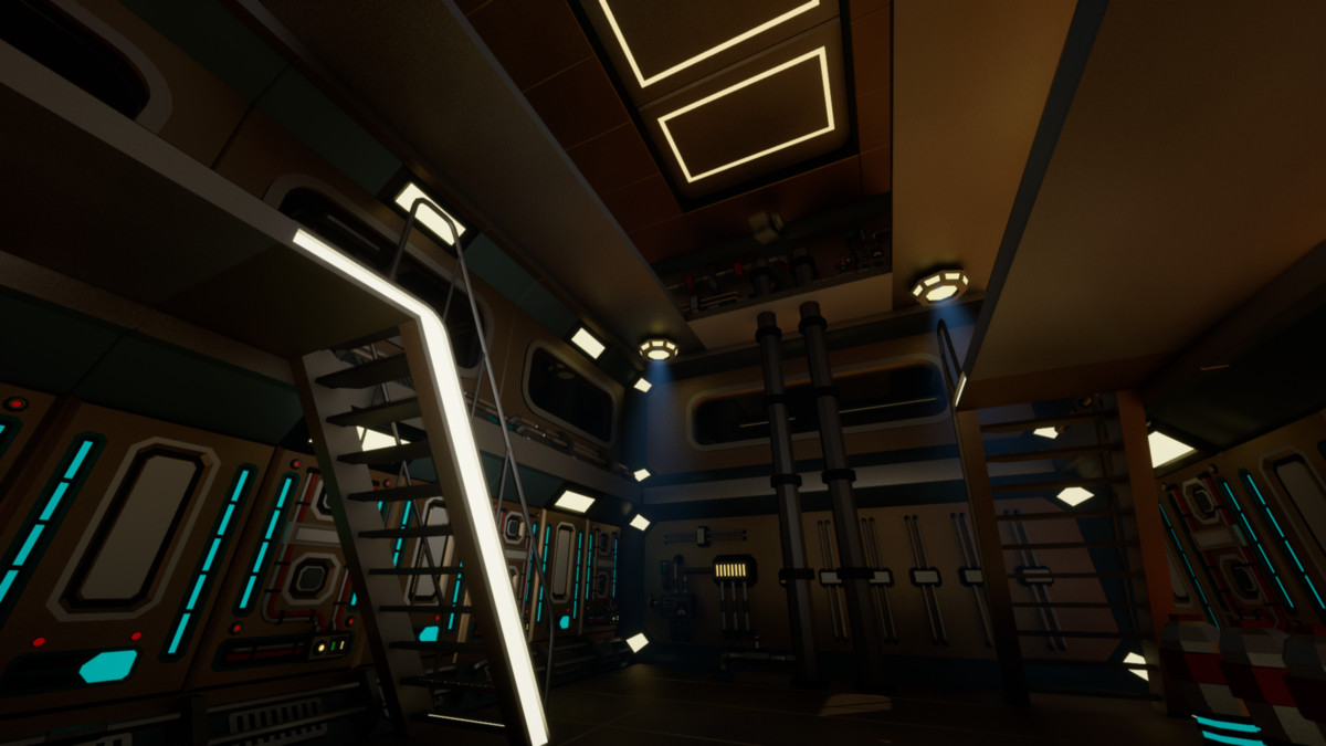 Sci-Fi Planetary Outpost: Ultimate Modular Construction Kit, low-poly stylized