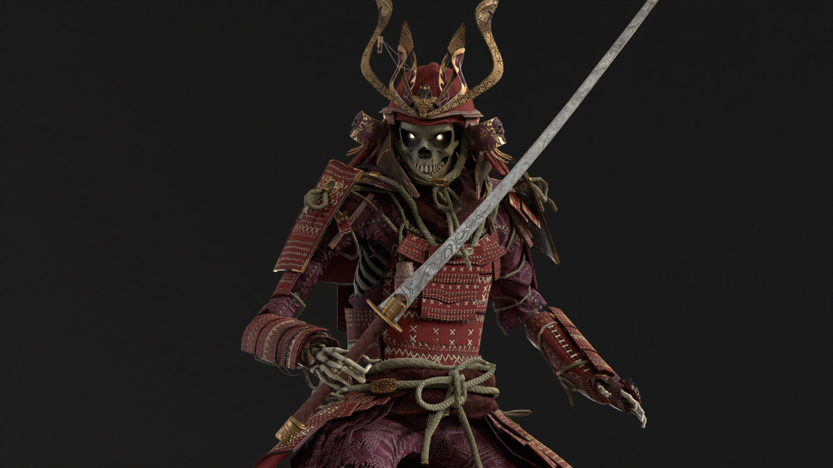 Skeleton Samurai