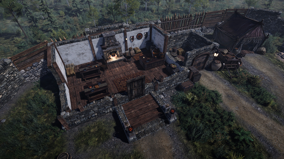 Dark Fantasy Bandit Camp & Wilderness