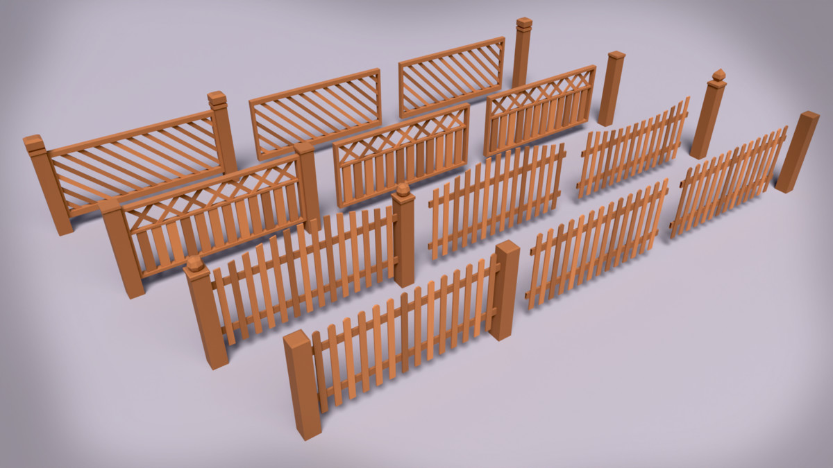 Modern Fence Pack – BoznaWhat