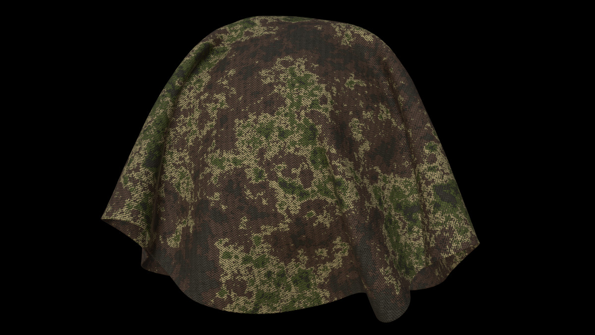 Military Camouflage Fabric Material Pack