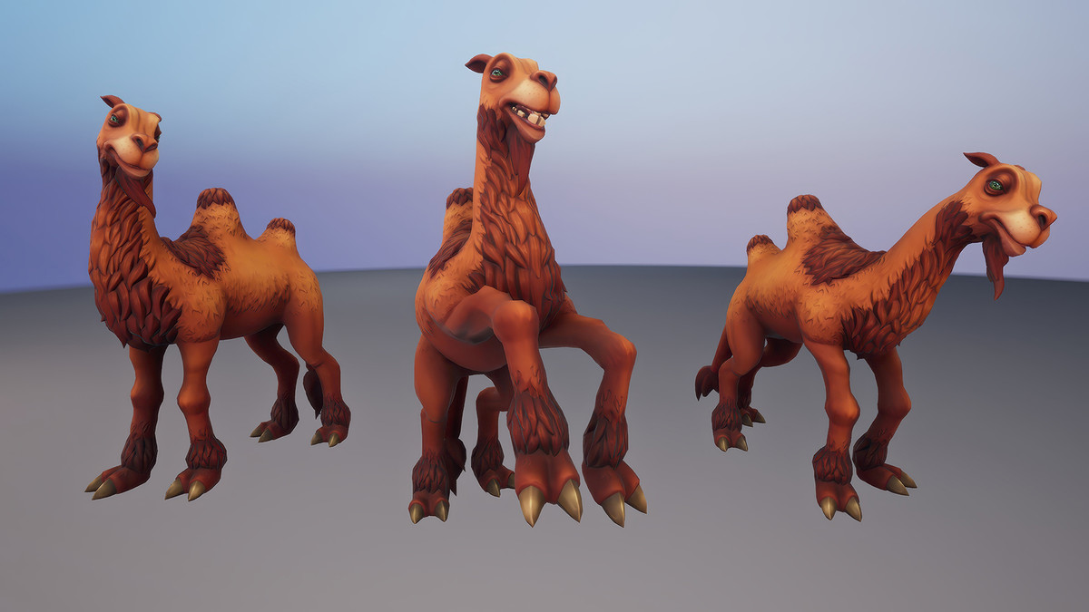 Stylized Camel