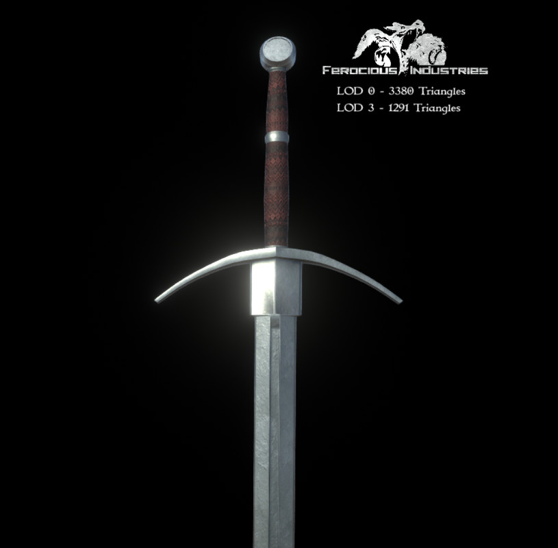 FREE Shield and Sword Asset Pack
