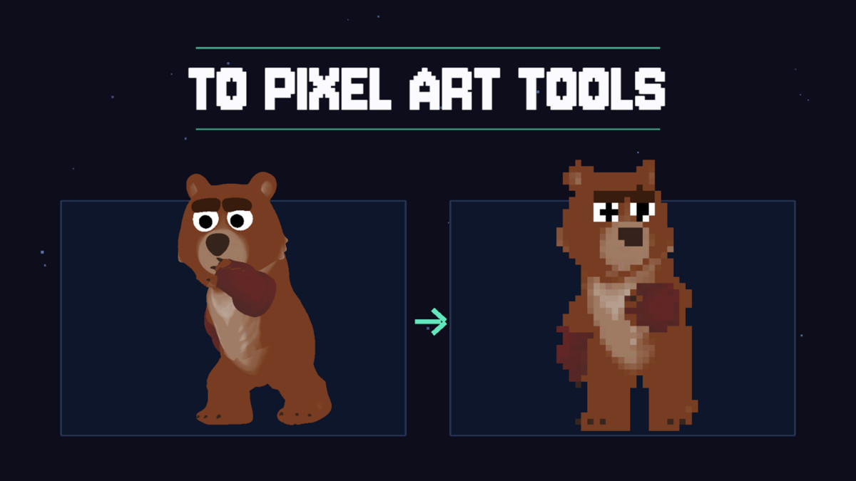 To Pixel Art Tools (3D & Images)