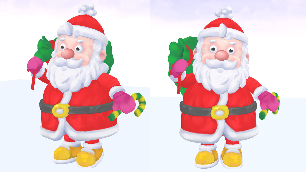 santa claus 24 animations