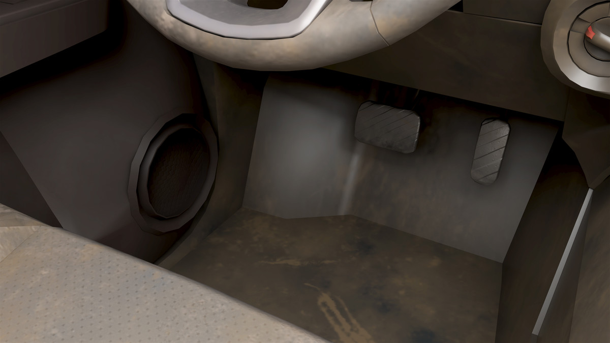 Pickup Truck 04 Brown Dusty URP HDRP Textures