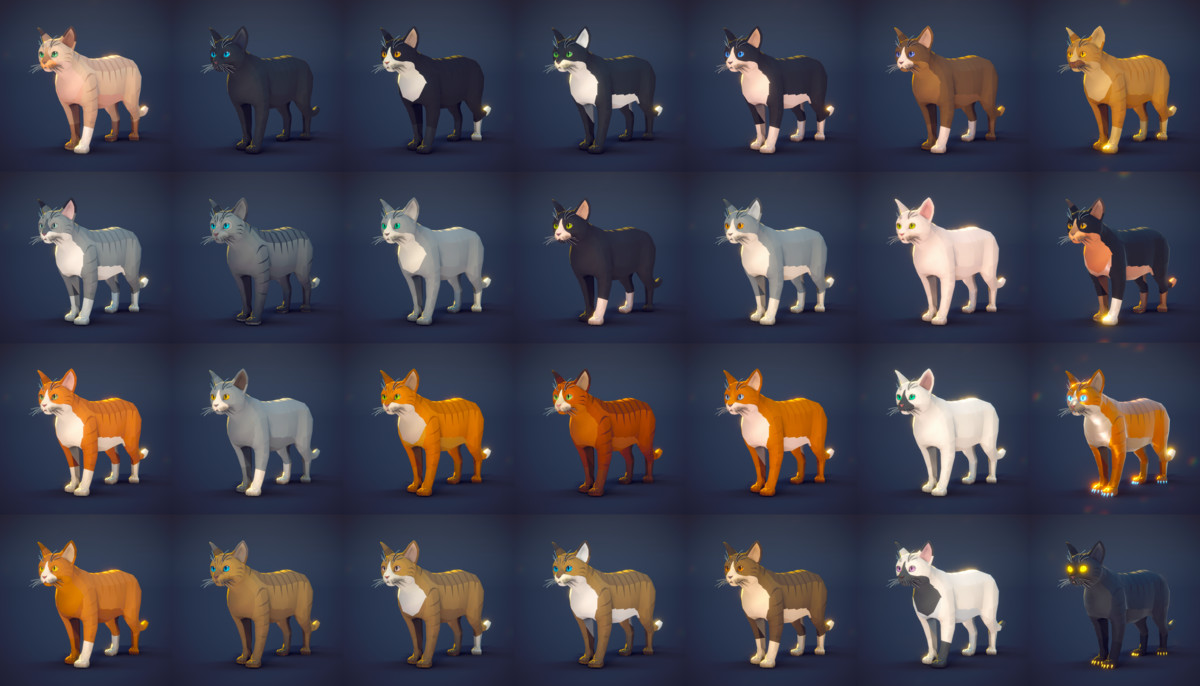 Milo the Cat PolyArt