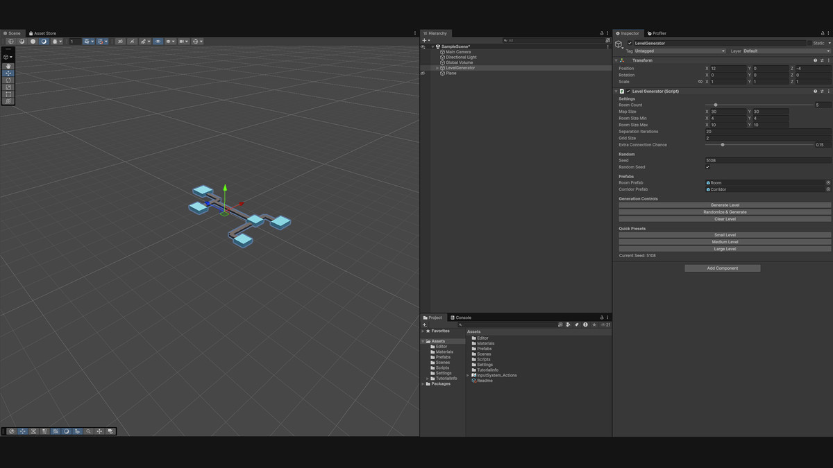 Instant Level Blockout Generator