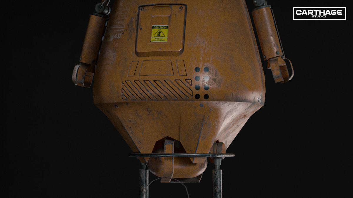 Flag Vendor Robot NPC