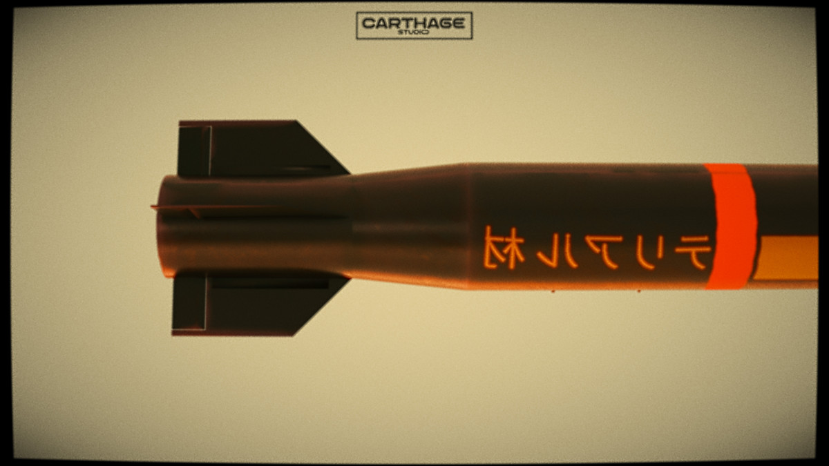 Modular lowpoly Missile & Launcher Pack