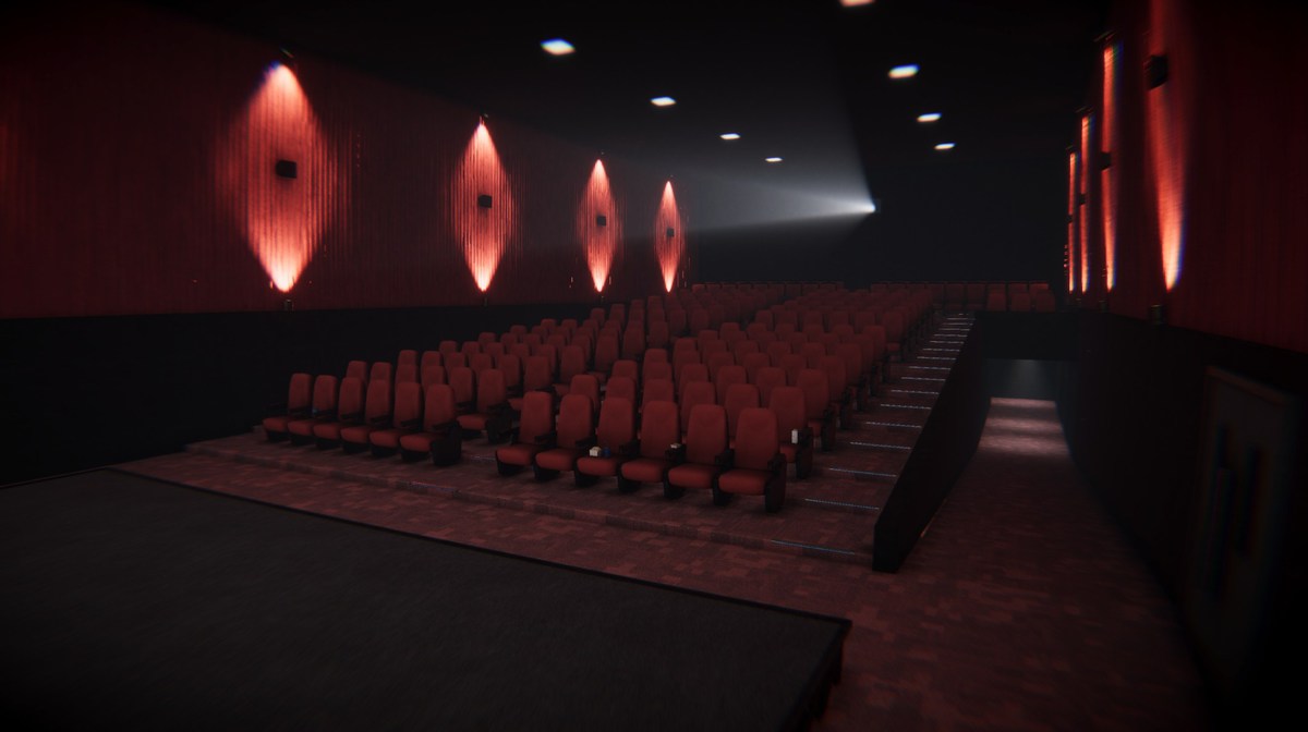 Cinema Hall Theatre 3d Environment