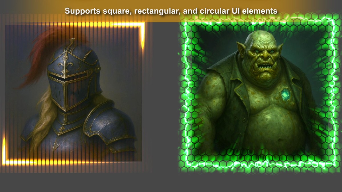 UI Shader Effects - Edge Effects