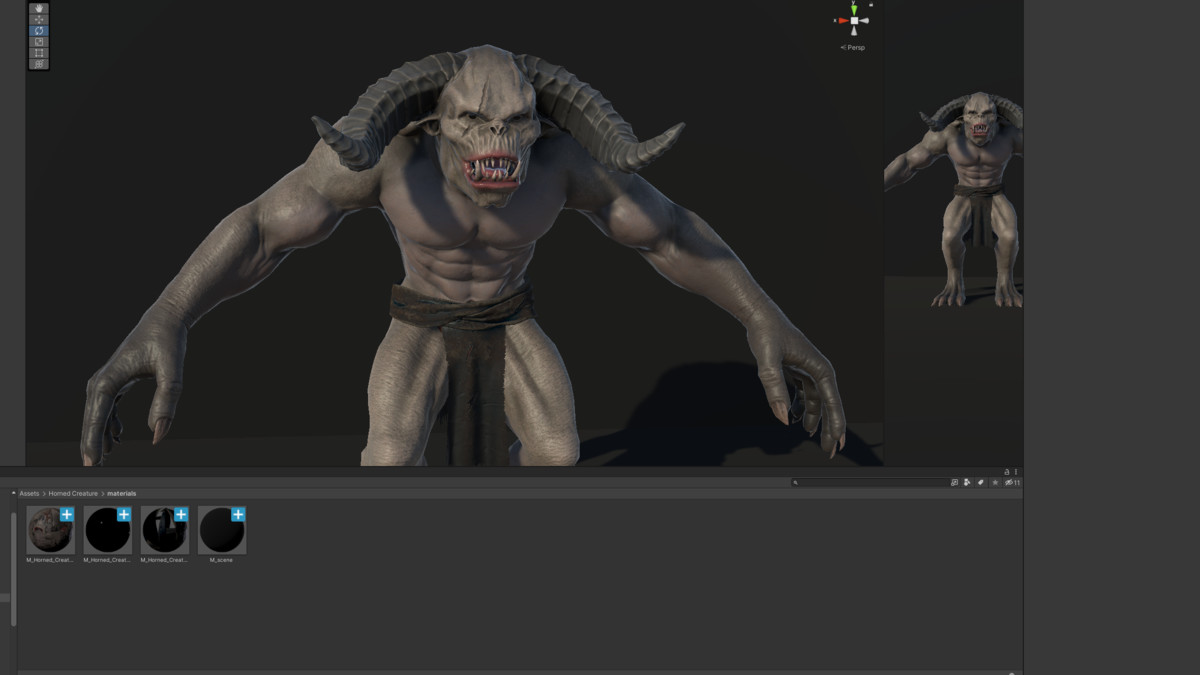 Fantasy Horned Creature