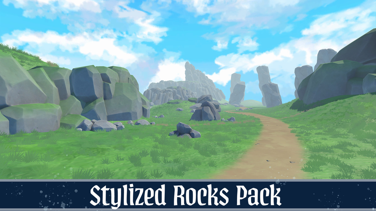 Stylized Rocks and Cliffs Pack