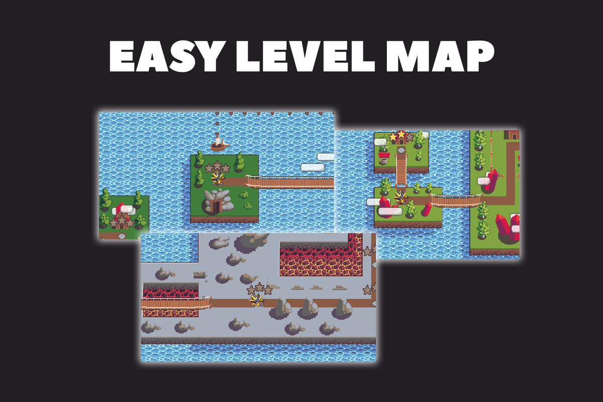 Level Selection Map System