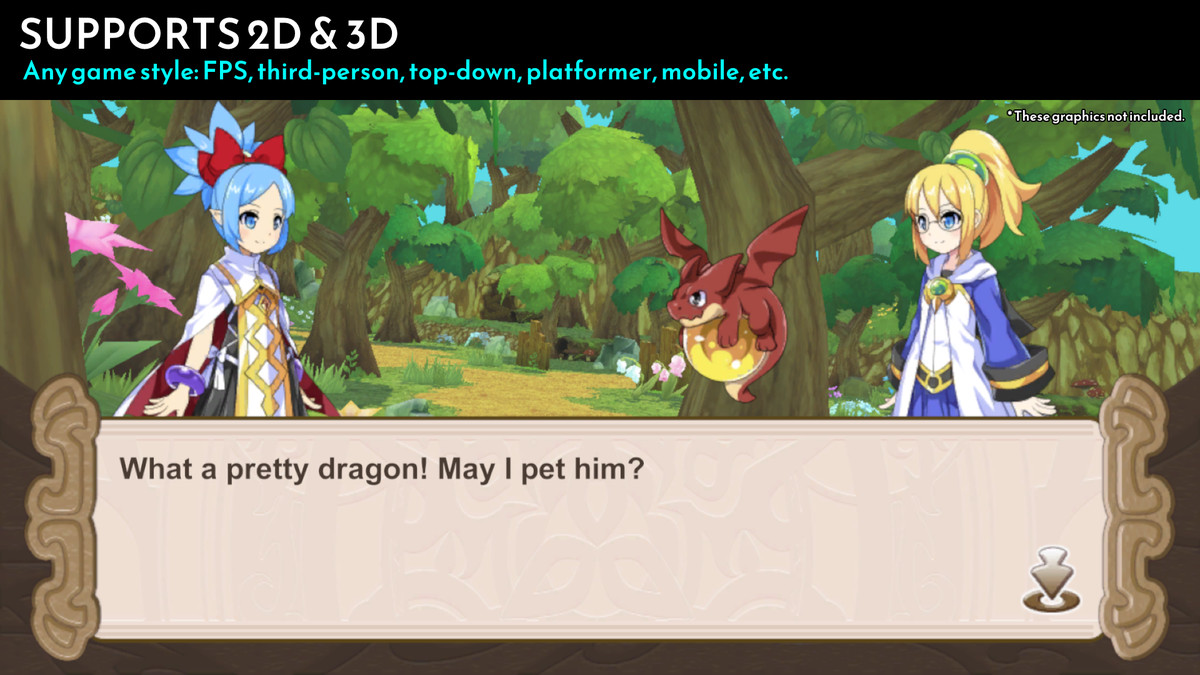 Pixel Crushers Narrative Bundle: Dialogue System, Quest Machine, Love/Hate