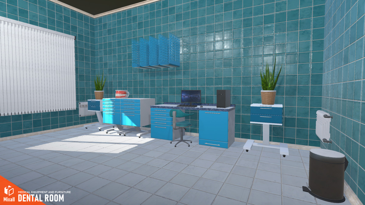 Dental Room - medical equipment and furniture
