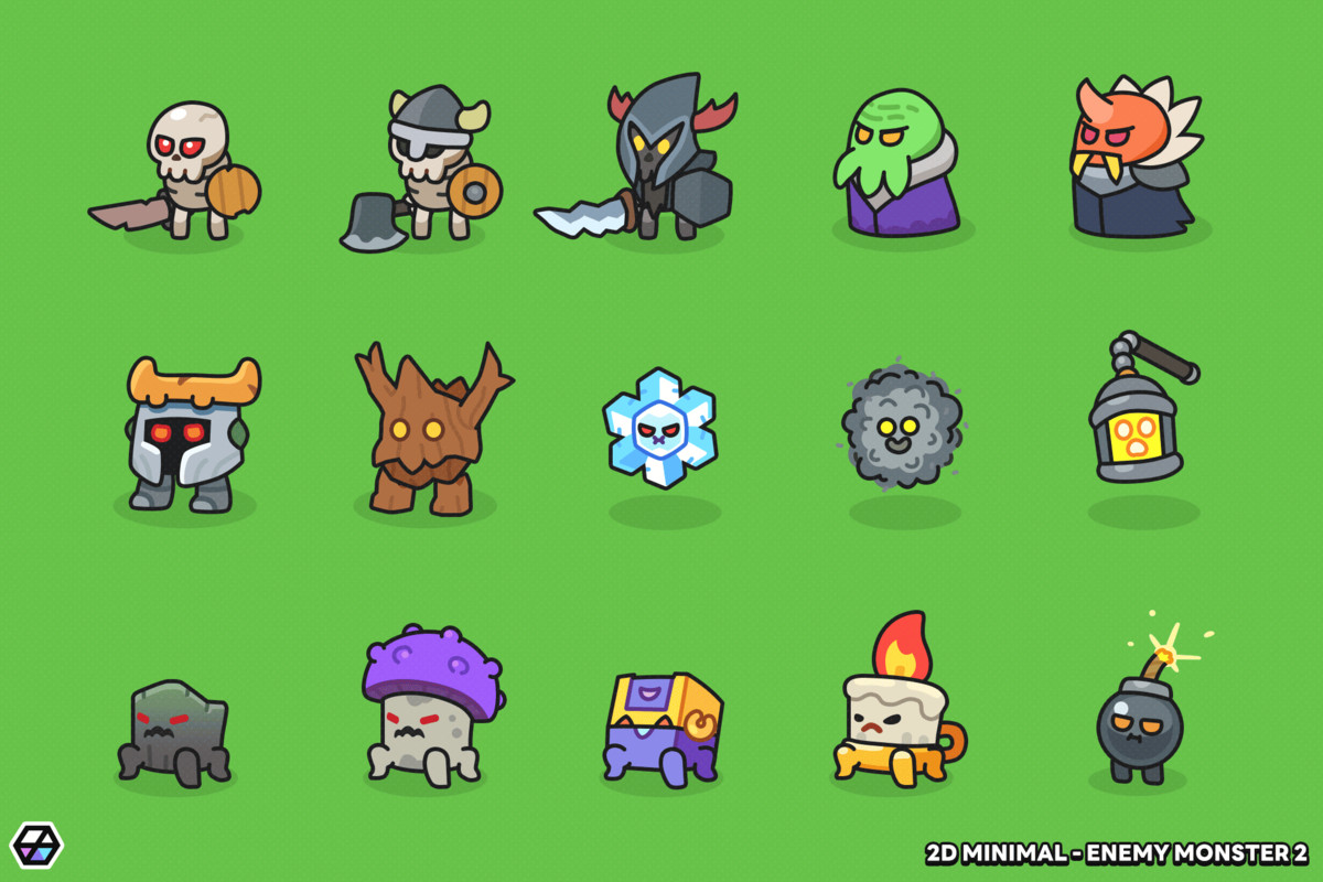 2D Minimal - Enemy Monster2
