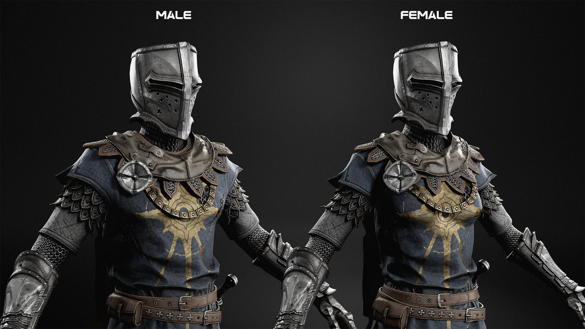Fallen Knight - Male and Female