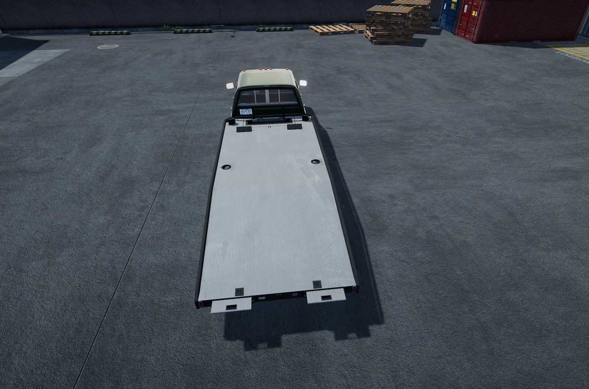 Crewcab ramp truck