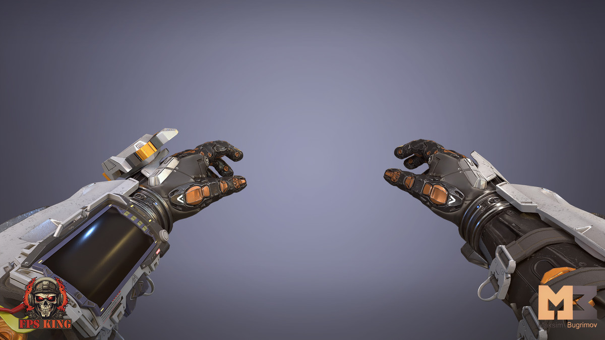 FPS Sci-Fi Hands Empty (Animations)