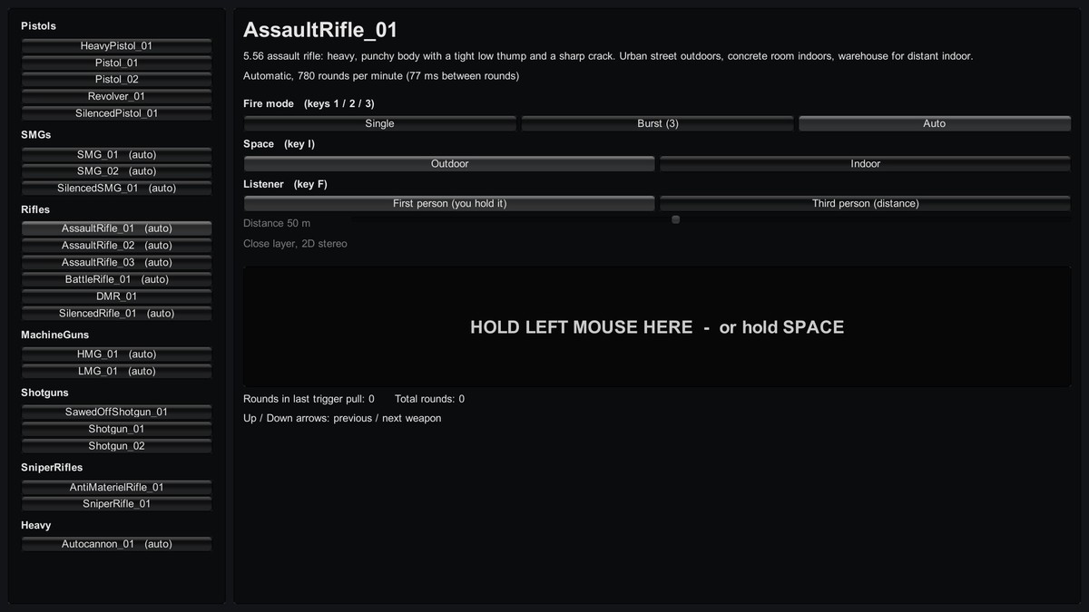 AAA Realistic Gunshots - Weapon Sounds & Automatic Fire System