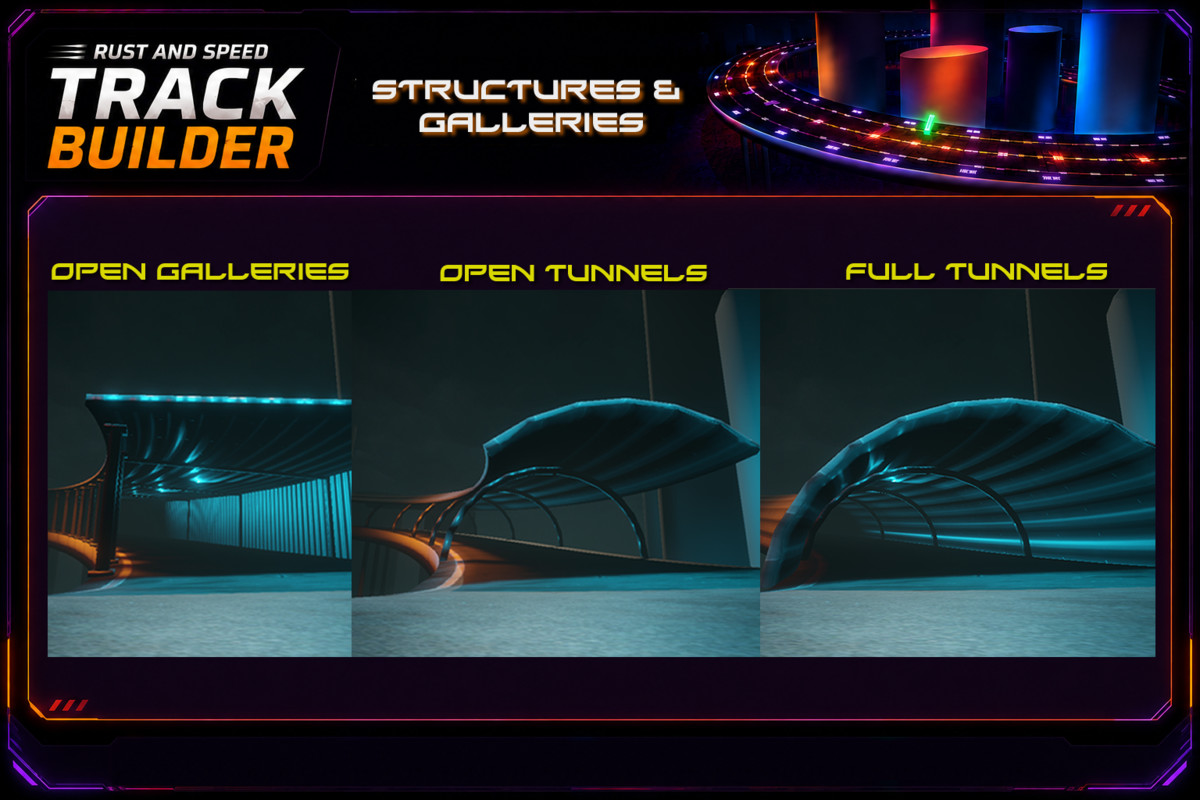 Rust and Speed - Track Builder