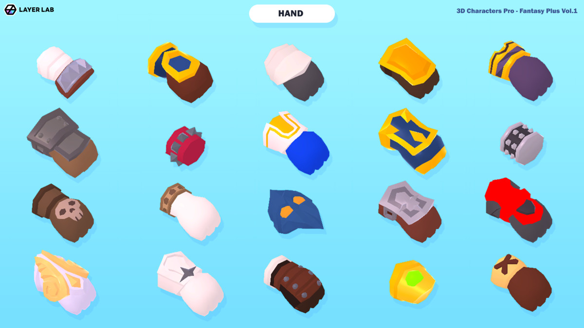 3D Characters Pro - Fantasy Plus Vol. 1