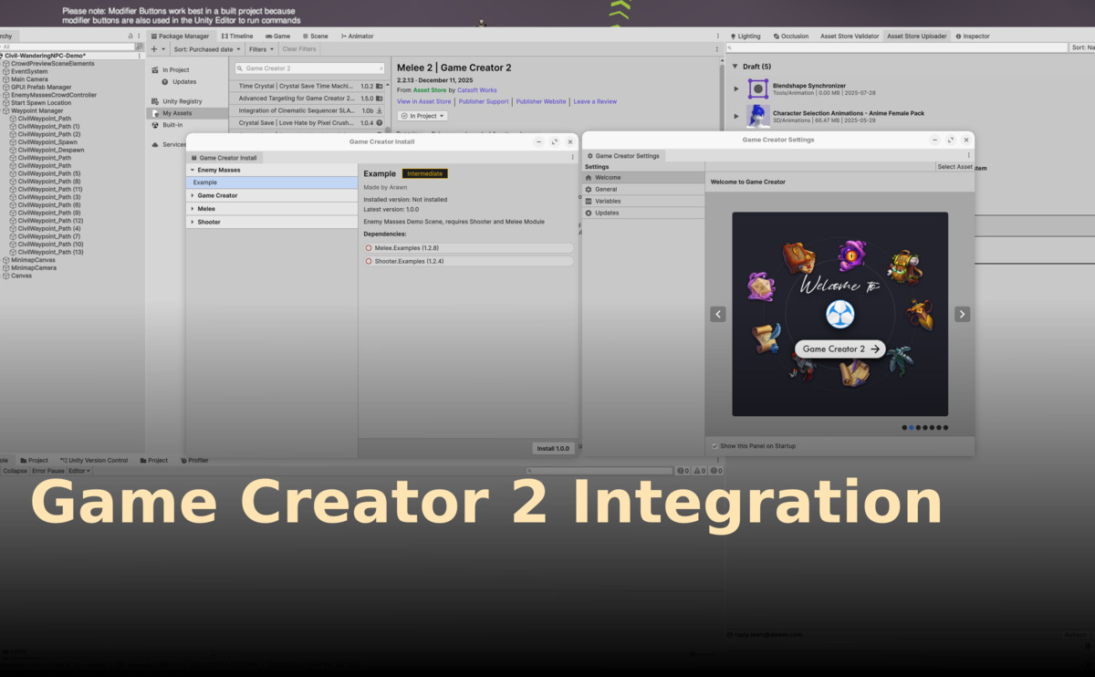 Enemy Masses | Massive Crowds, 1-Click Enemy AI, RTS Formations & Controller