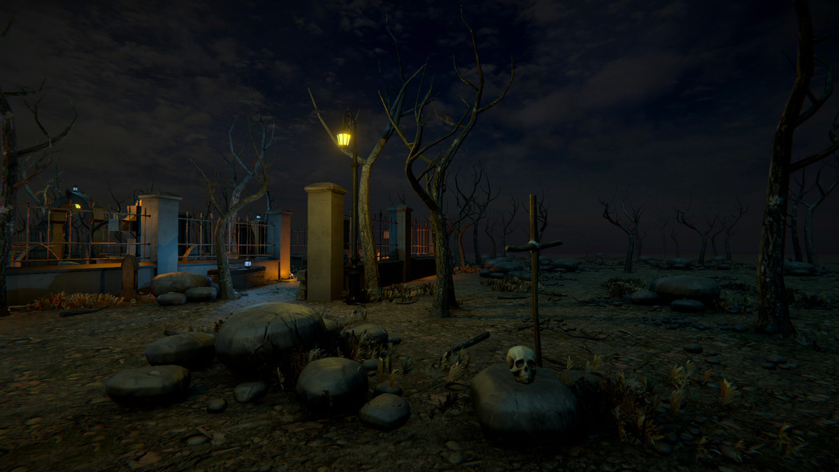 Realistic Cemetery Asset Package