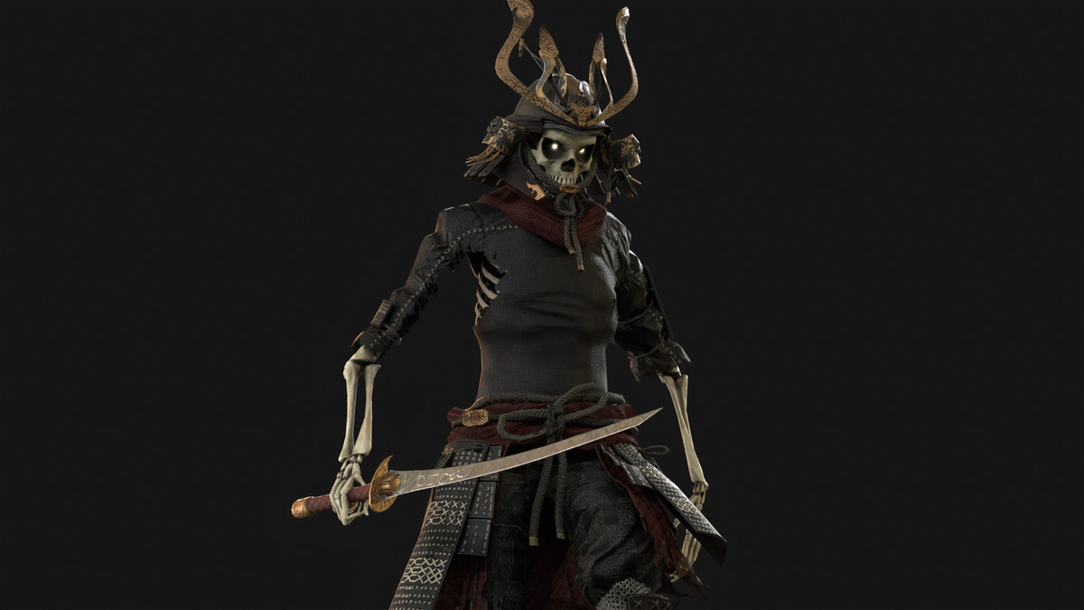 Skeleton Samurai