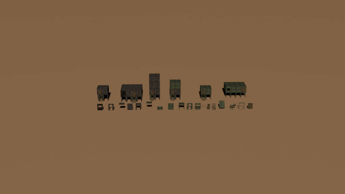 Apocalypse, Modular, Building Kit