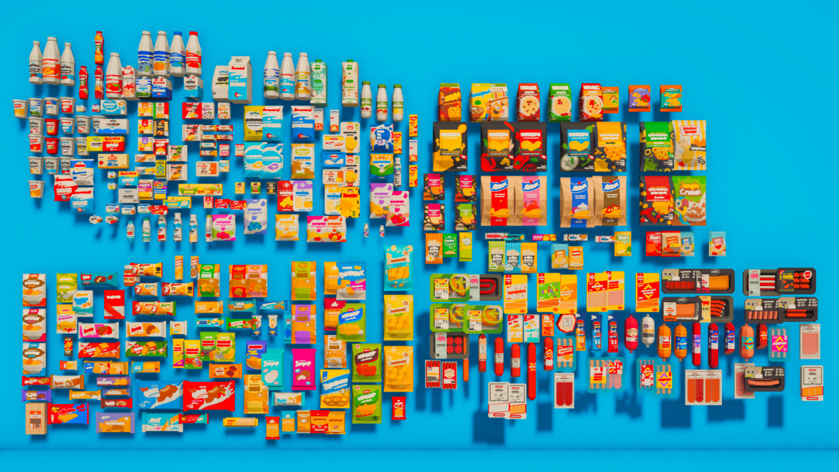 Low Poly Mini Market